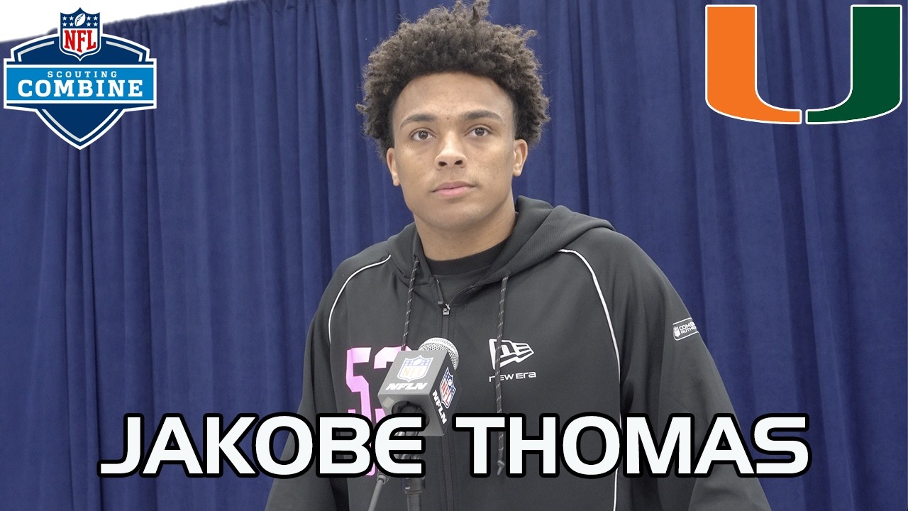 Jakobe Thomas at NFL Scouting Combine, Playing Style & Future DBs at Miami | 2026 NFL Draft