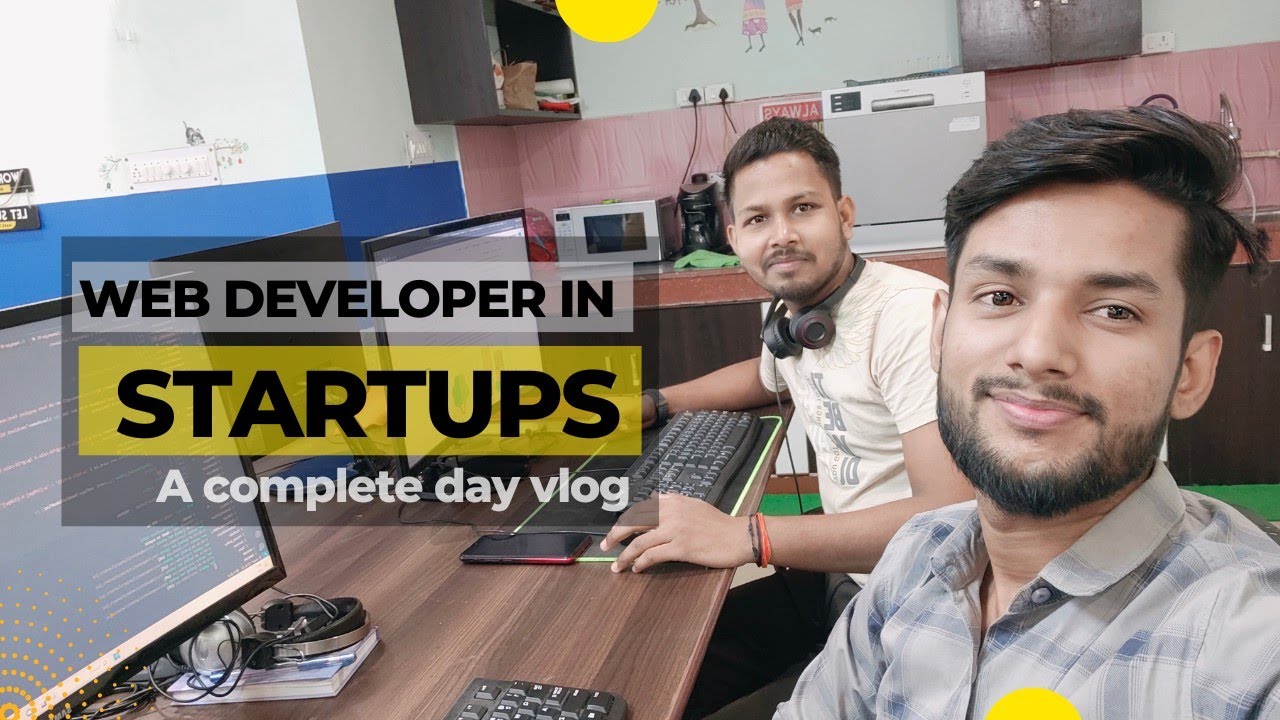 Day of a Web Developer in a Start-up Company | Lucknow | life after college | Fajal Ansari