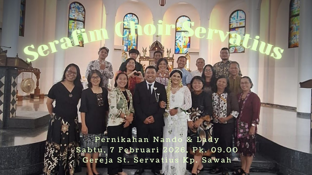 #HIDUP INI ADALAH KESEMPATAN~L: W.Latumahina, S: D.Surbakti, A: Martin Runi#SERAFIM CHOIR SERVATIUS
