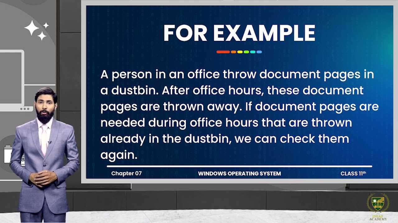 Starting to Use Windows Operating System( Part 02 ) | 11TH COMPUTER SCIENCE | CHP 07 | LECTURE NO7.4