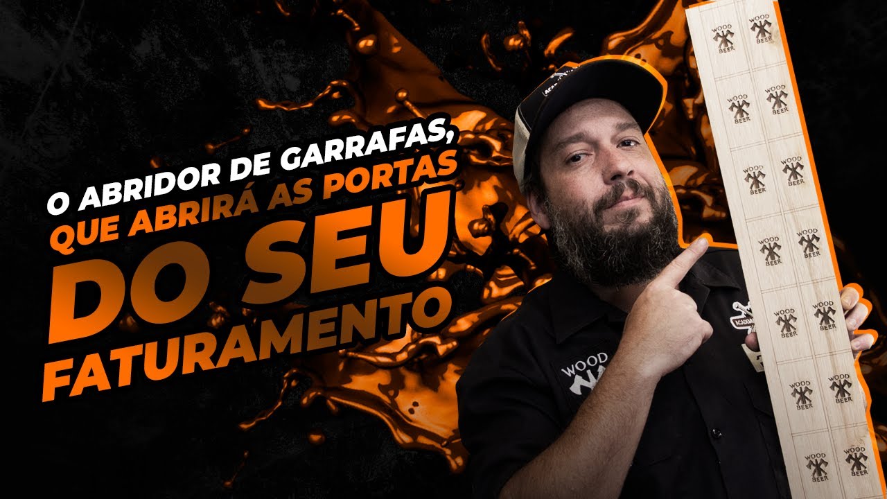 Fazendo abridores de garrafa em serie