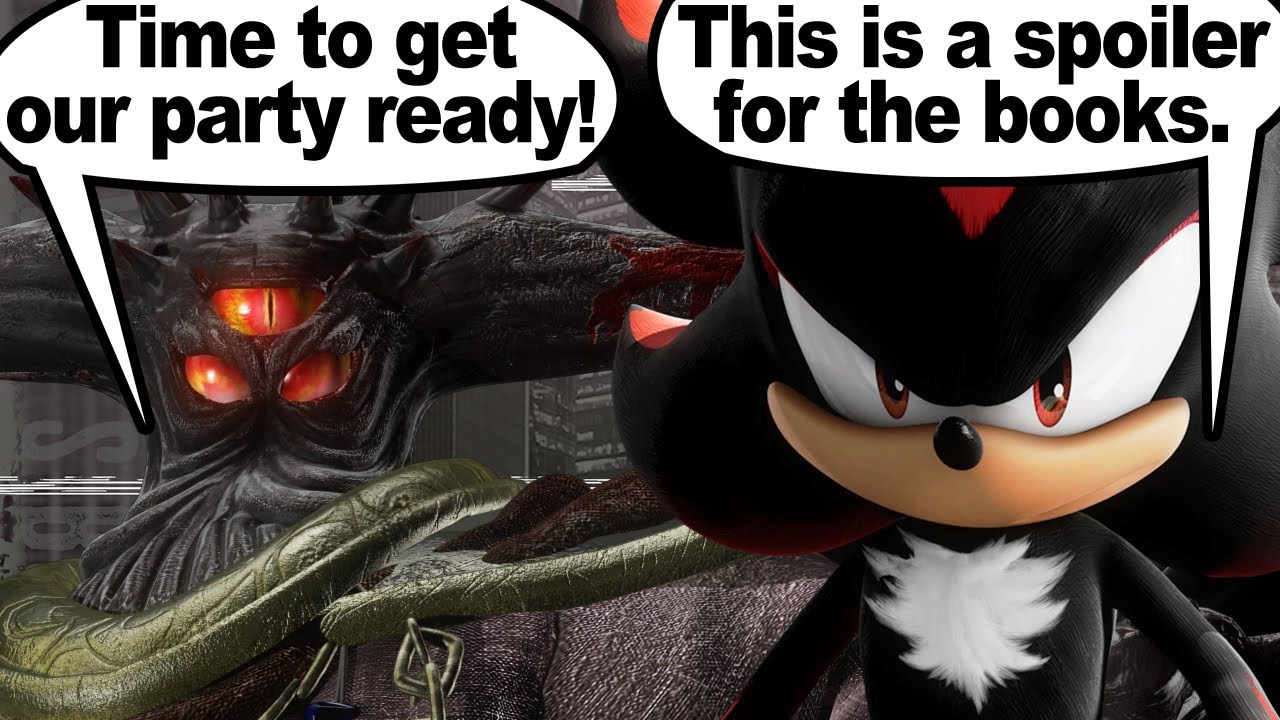 a badly translated fandub of Shadow The Hedgehog - Lost In Translation