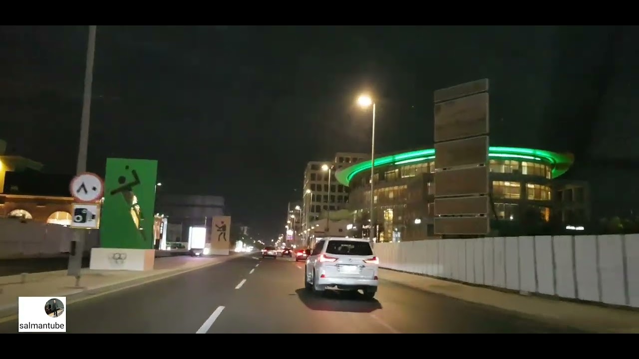 جولة في جدة 4 - حي الروضة الكبري المربع jeddah