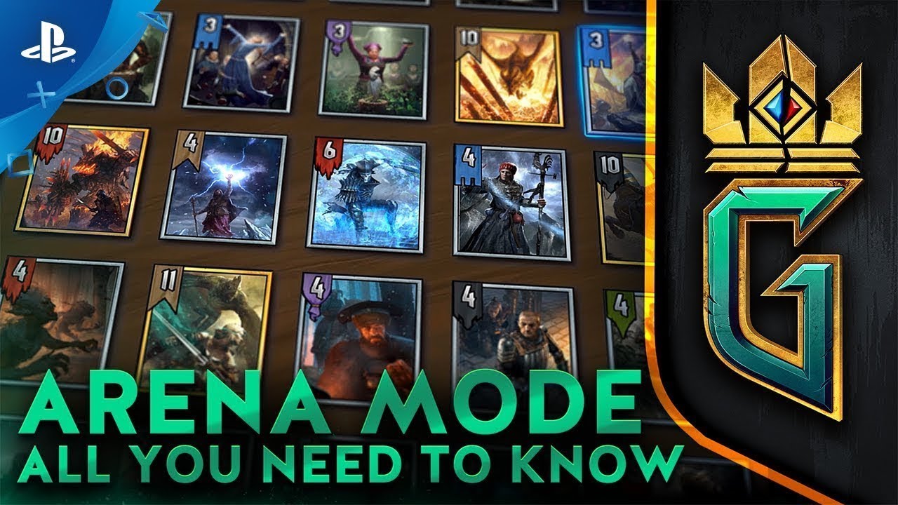 GWENT - The Witcher Card Game - Arena Mode - All You Need to Know | PS4