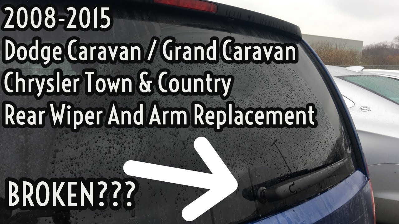 Замена заднего дворника с рычагом для Dodge Caravan / Chrysler Town & Country