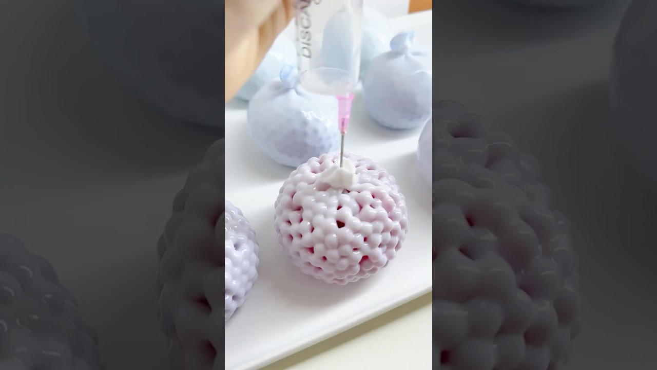 Trilogy of ball making #slime #soapysounds #satisfying #soapingsounds #grapejam #oddlysatisfying