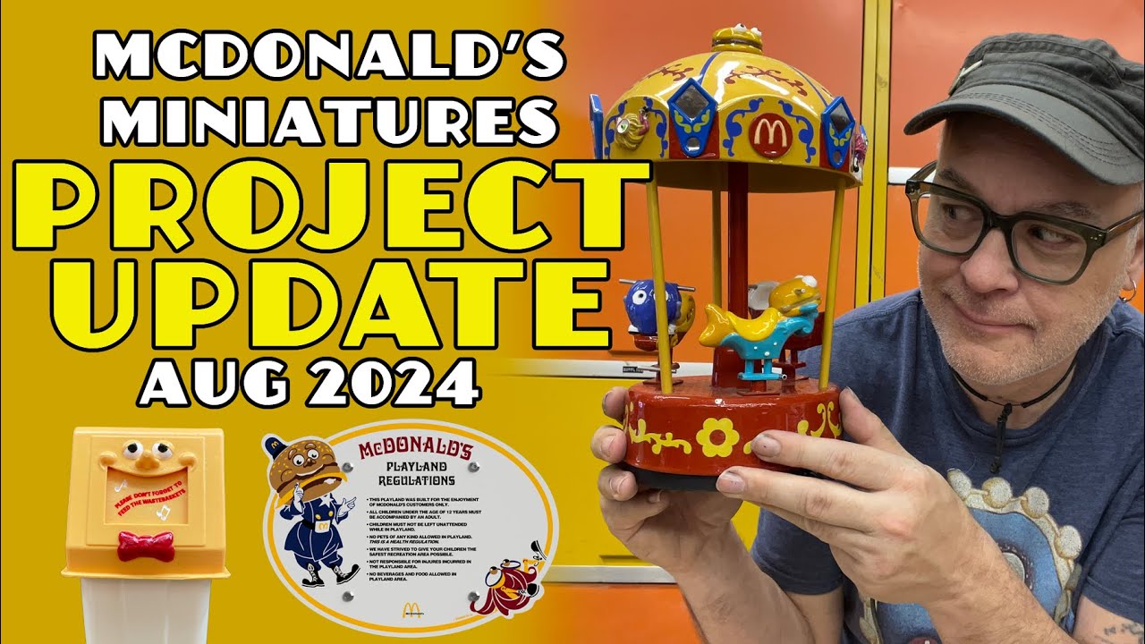 McDonald's Playland miniatures update For August '24