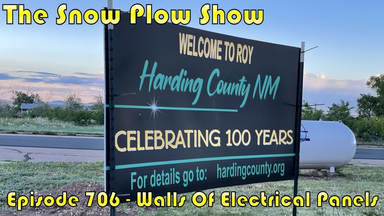The Snow Plow Show Episode 706 - Walls Of Electrical Panels