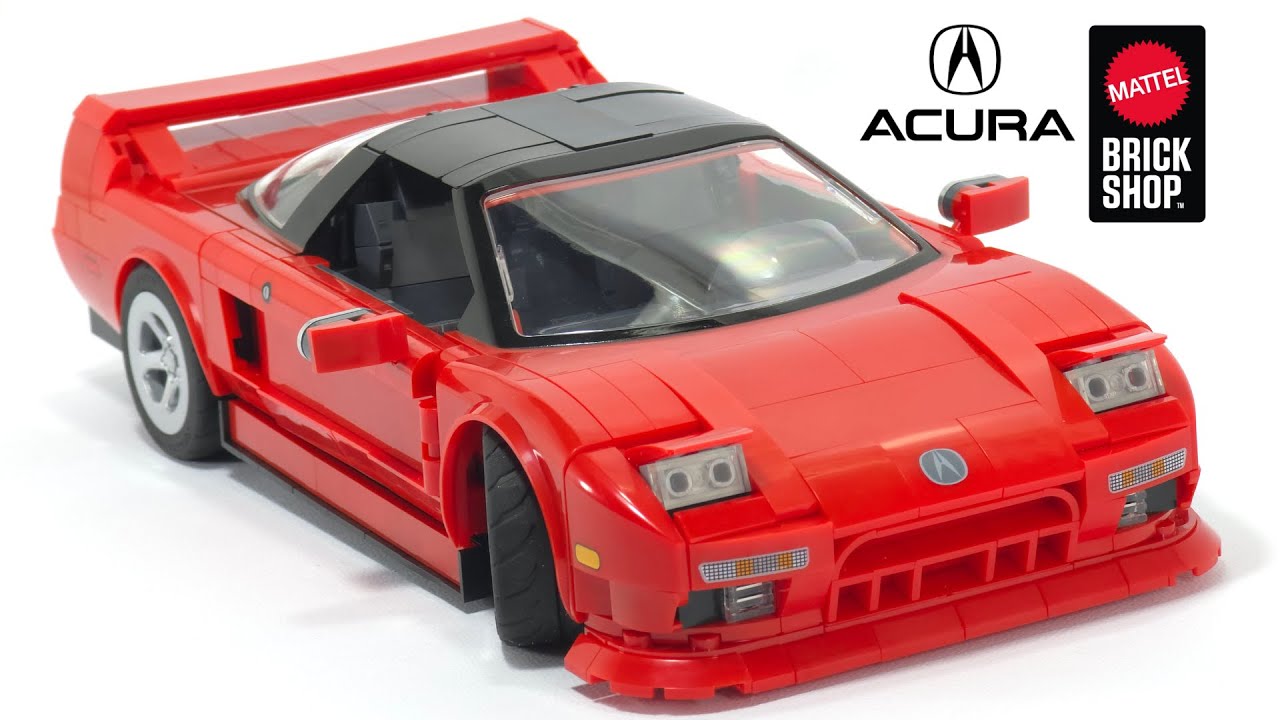 Создание магазина Mattel: Acura NSX 1990 года от Hot Wheels | Быстрая сборка LEGO