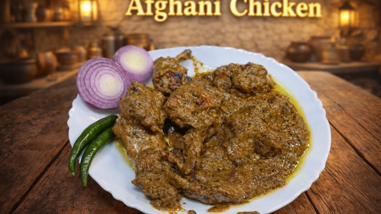 Creamy Afghani Chicken | Sabse Asaan Aur Tasty Chicken Recipe