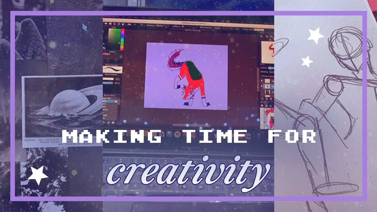 Making time for art during a busy month | Studio vlog 02