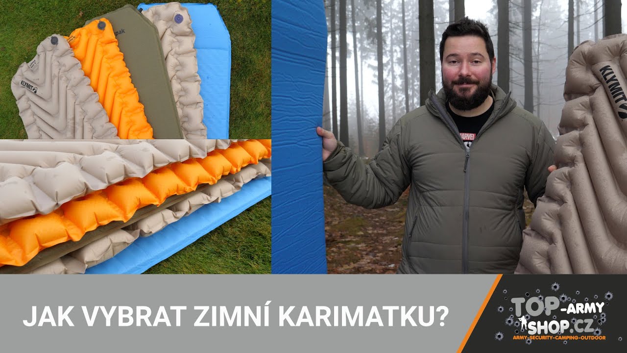 JAK VYBRAT ZIMNÍ KARIMATKU? Pár dobrých rad pro každého! Rigad