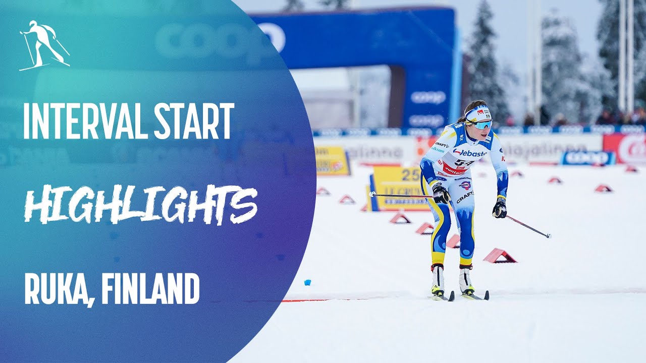 Ebba Andersson leads Swedish 1-2 | Ruka | FIS Cross Country