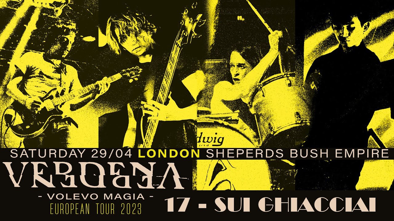 17 - Sui ghiacciai - Verdena Live at O2 Shepherd's Bush Empire, London, England  - 29th April 2023
