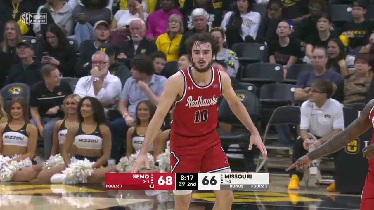 Max Thoma - Missouri vs Semo MBB highlights 2025