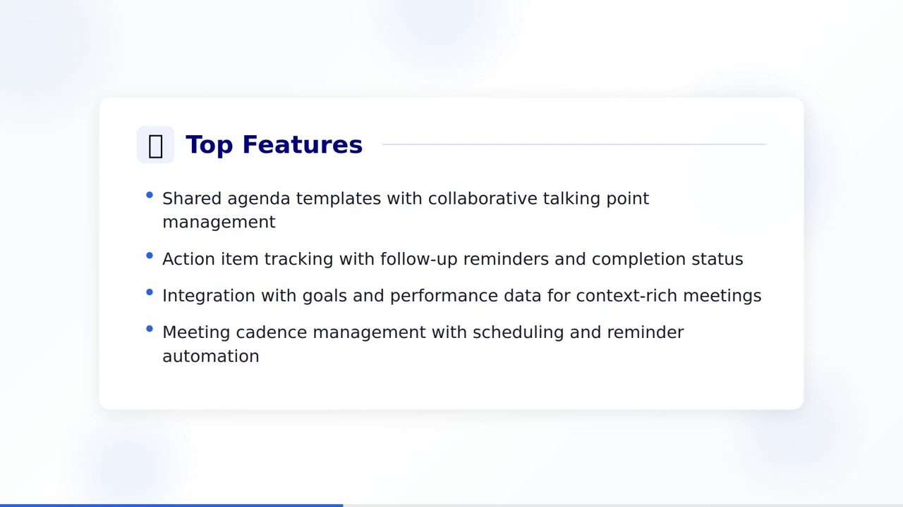 One-on-One Meeting Software - Best One-on-One Meeting Solutions in 2026