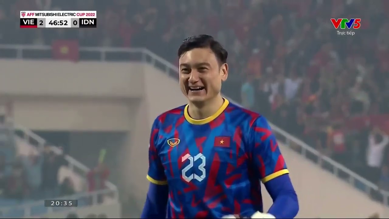 VTV5   Highlight Việt Nam 2 0 Indonesia   Bán kết lượt về AFF Cup 2022