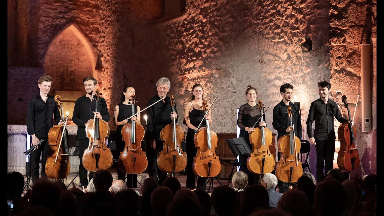 Rapha&euml;l Pidoux et l'Ensemble CELLO 8 / 2024