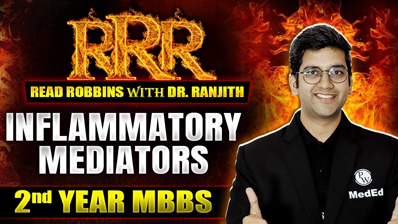 Inflammatory Mediators: 2nd Year MBBS | Pathology | Read Robbins with Dr. Ranjith