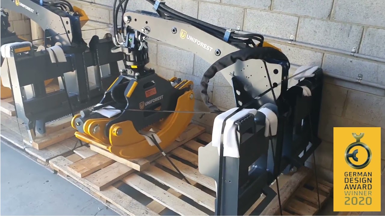 Uniforest Scorpion 1800 BC Log Skidding Grapple for Skid Steer Loaders