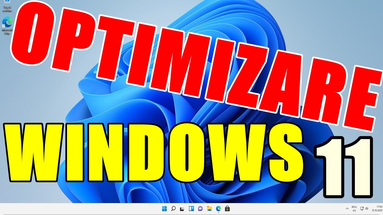 WINDOWS 11 Mai Rapid Ca Windows 10? Setari De Optimizare Windows 11 (Script)