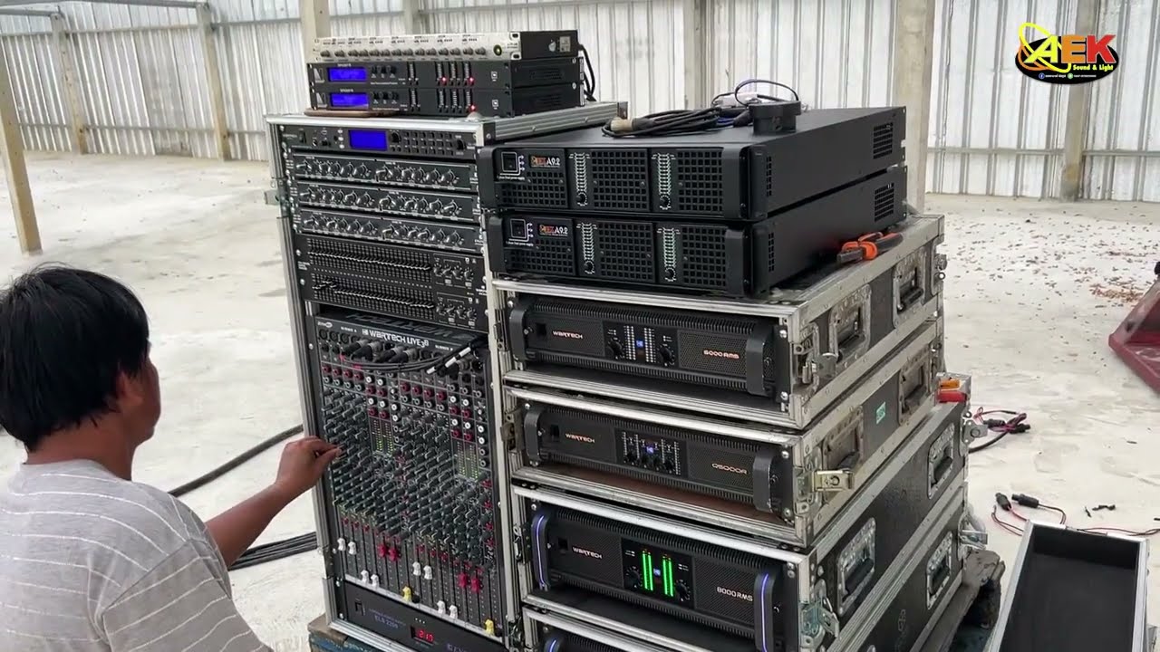 ทดสอบขุมพลัง APro 9.2 ขับ24นิ้ว ข้างละ4 เทียบกับรุ่นพี่ Wartech 8000วัตต์