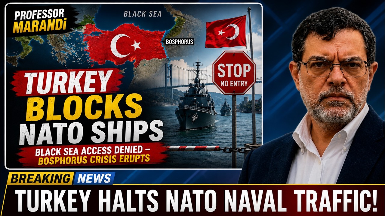 Professor Marandi: Turkey Blocks NATO Ships from Black Sea &mdash; Bosphorus Crisis Erupts
