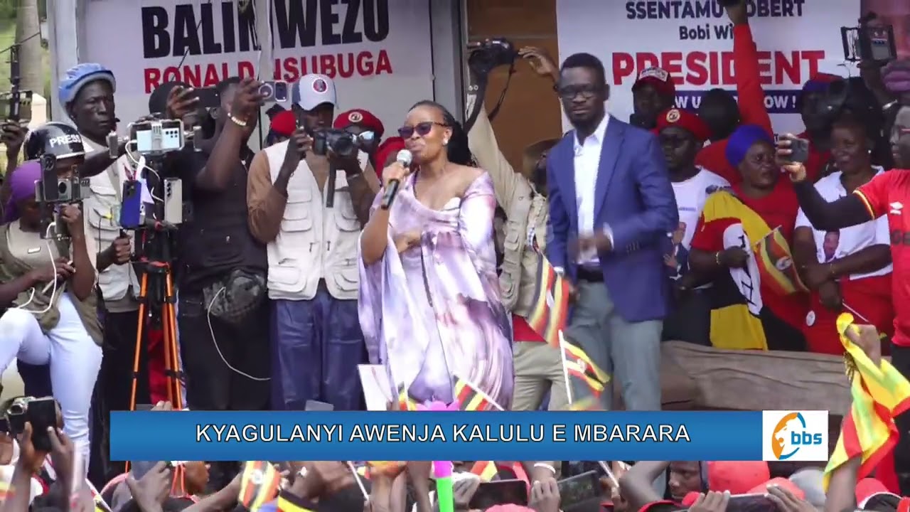 Barbie acamudde abawagizi ba Kyagulanyi e Mbarara