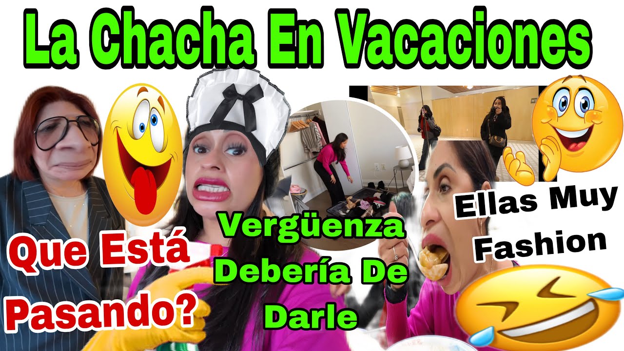 La Chacha En Vacaciones 🧹👩🏾Vergüenza Debería De Darle🙄 Que Esta Pasando❓Ellas Muy Fasion 🤦🏻‍♀️😂