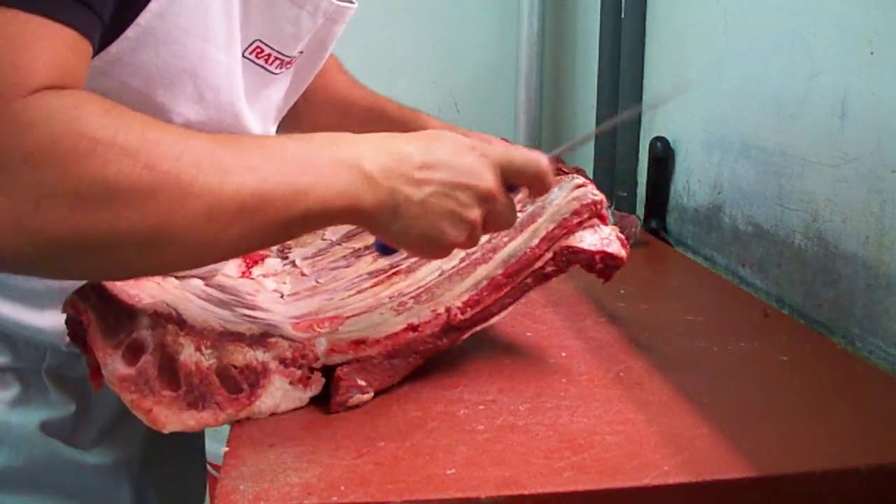 deshuesar costillar delantero de ternera