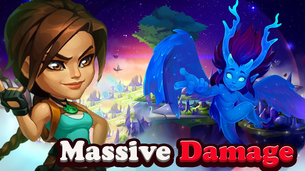 Hero Wars Asgard: Unseen Power of Lara Croft