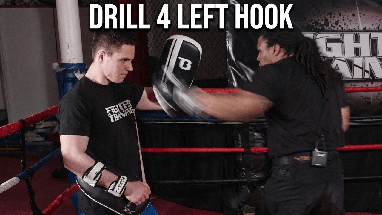 Owen King Power Punching Drill 4: Left Hook