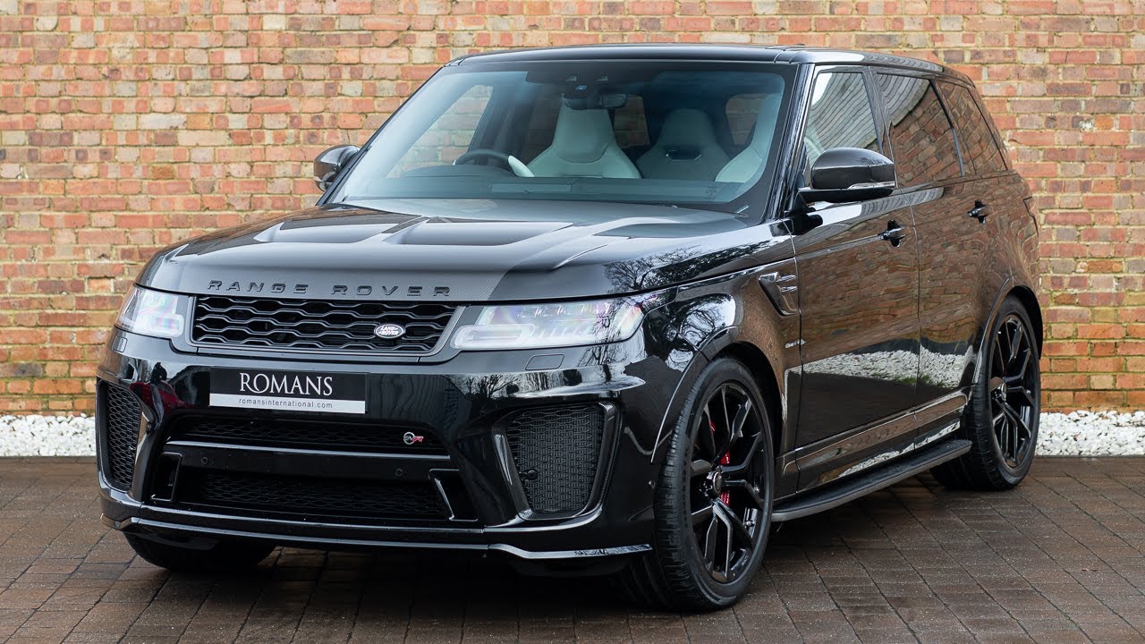 2019 Range Rover Sport 5.0 SVR - Santorini Black - Walkaround Interior & Exhaust Sound- High Quality