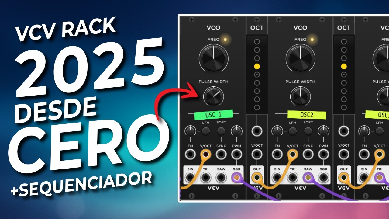 Tutorial completo de VCV Rack para principiantes (Actualizado)