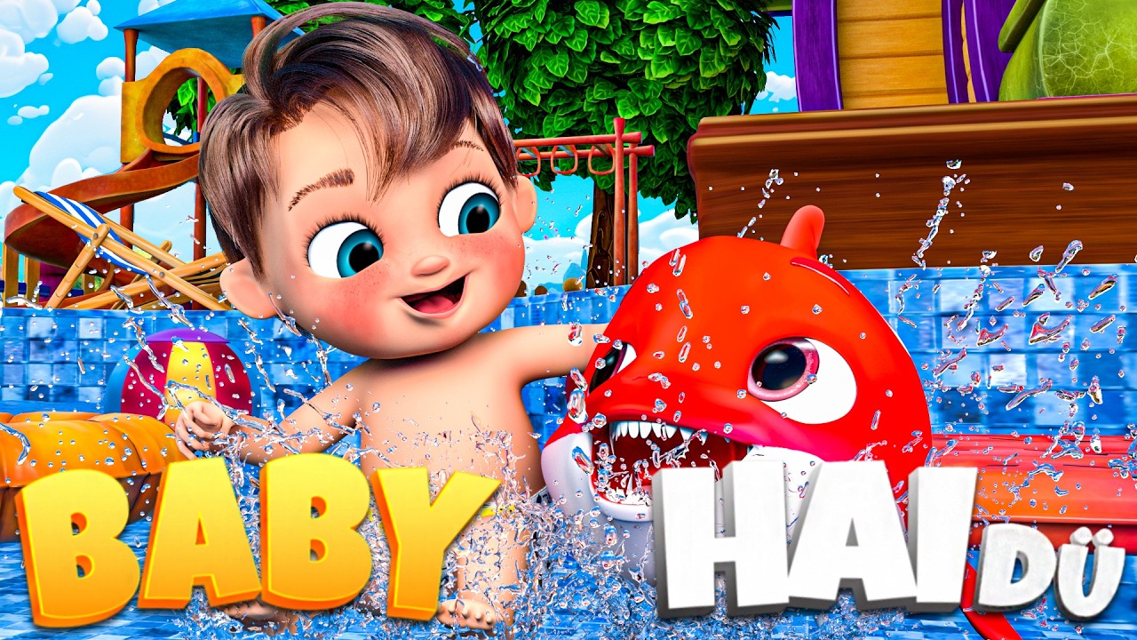 Baby Hai Meeres Rhythmus | Kinderreime für Kinder | Super Luca Deutsch #kinderlieder