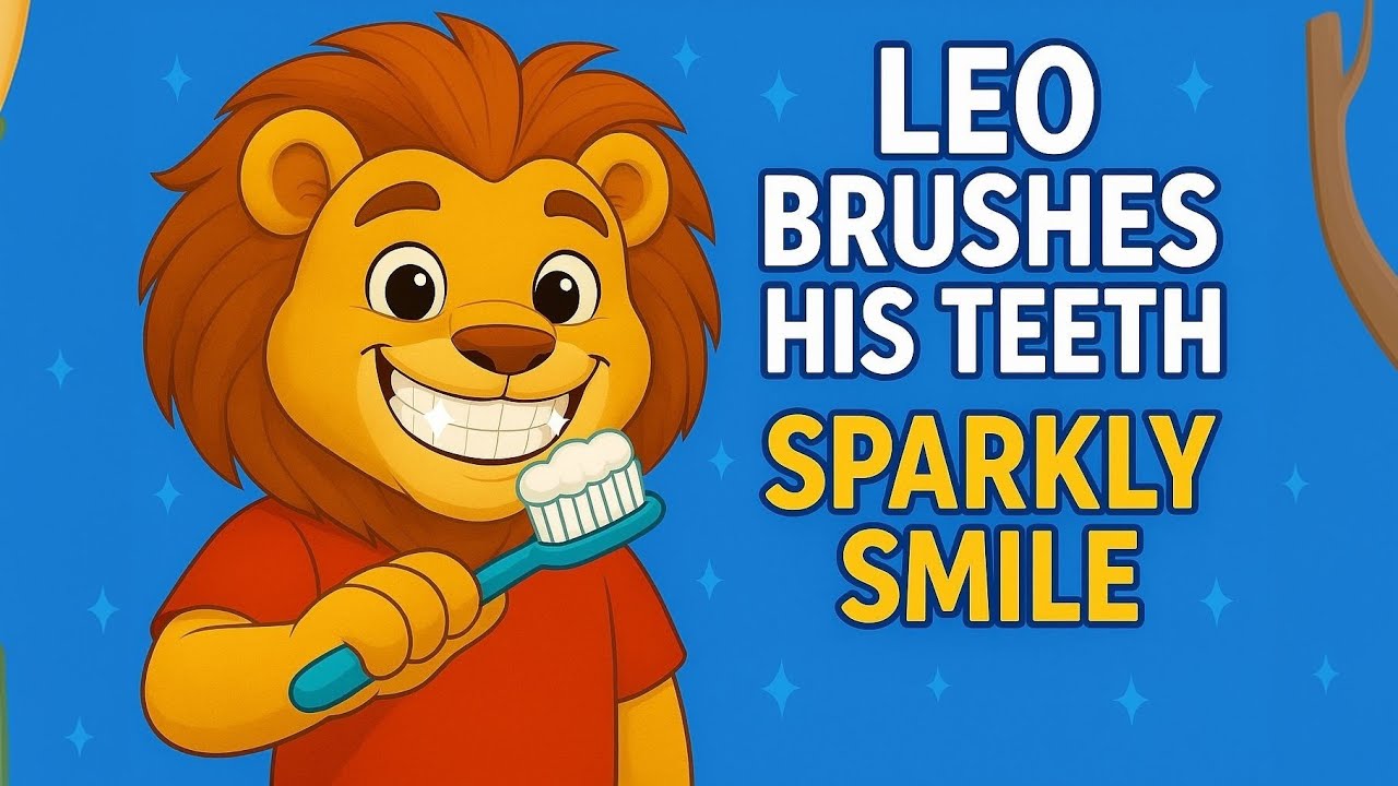 Leo Brushes His Teeth – Sparkly Smile | Healthy Habits for Kids