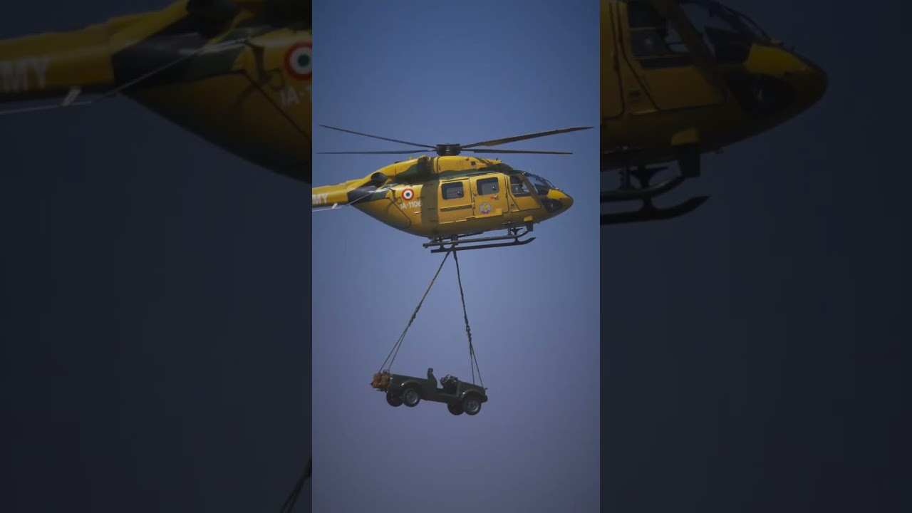 THE FLYING JEEP ❤️ || DHRUV THE HELICOPTER ❤️ ||