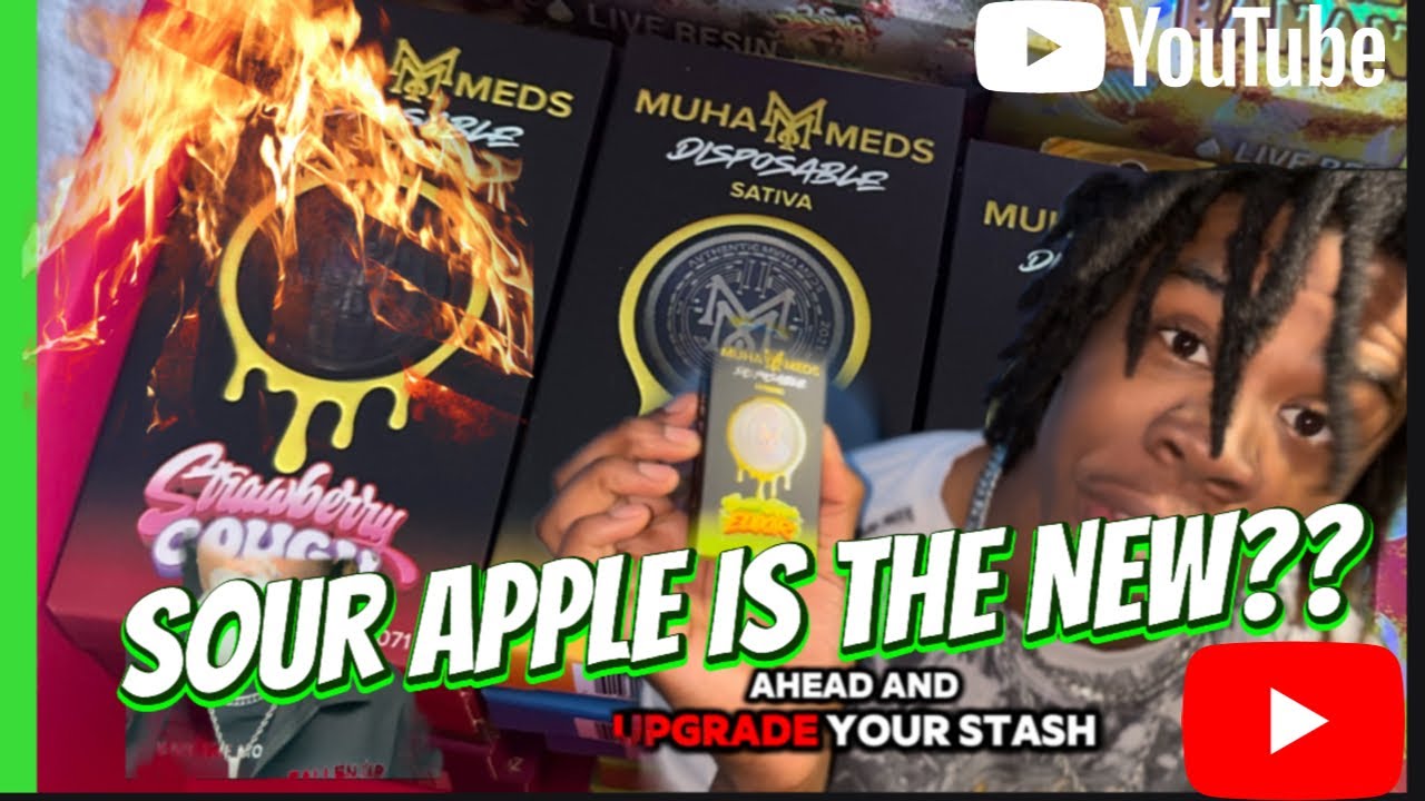 Muha Meds Green Apple Elixir Review 🍏 | Best Disposable Cart of 2025?
