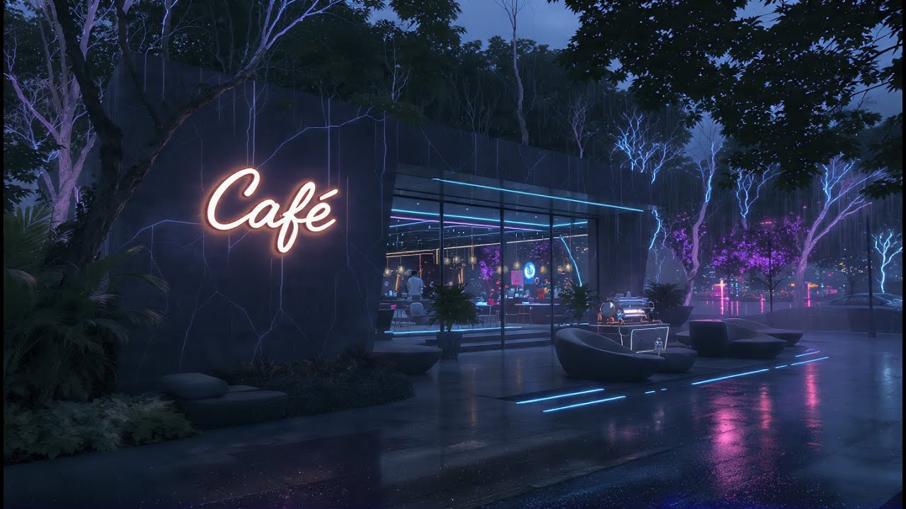 Coding Focus Beats | Cozy Cafe Desk