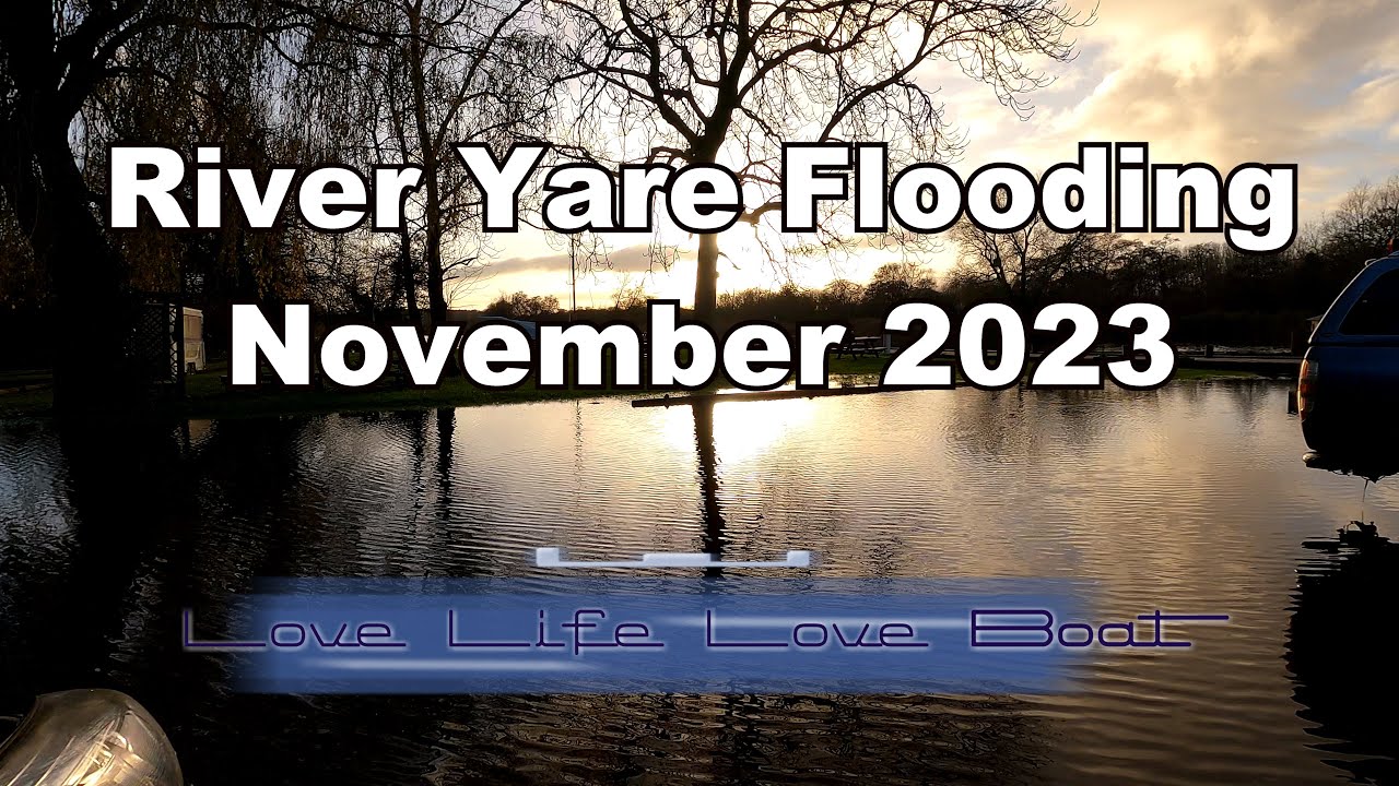 Unbelievable Flooding - River Yare 24 Hours Later - November 2023 #floodingofrivers #record #flood