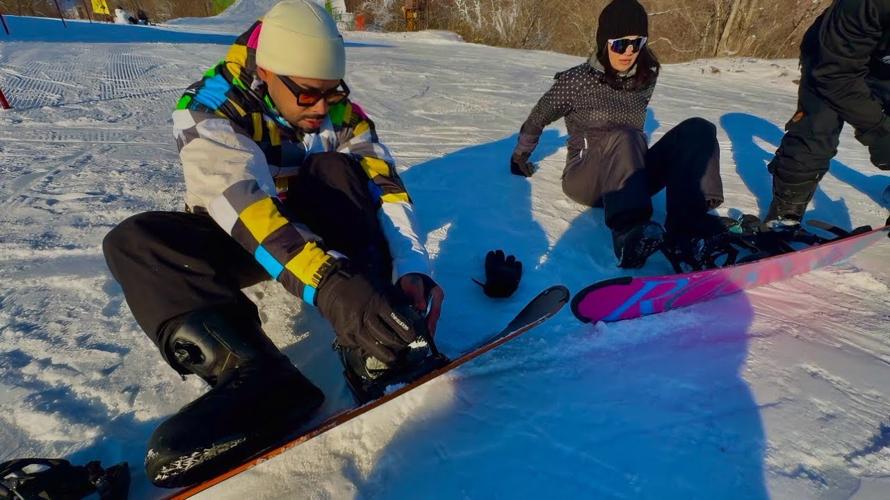 Nossa Primeira Aventura no Snowboard no JAPÃO | Uma Experiência Inesquecível ❄️