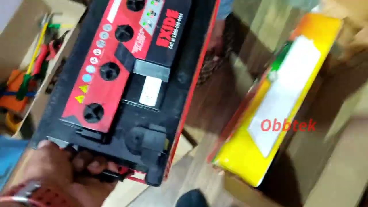 Erickshaw Battery Unboxing