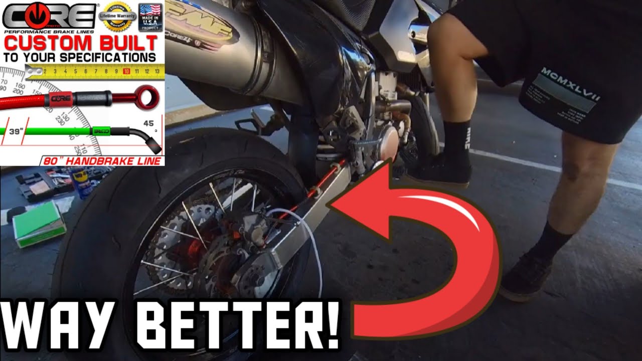 How to Change Your DRZ400 Rear Brake Line! | Track Prep Build Series