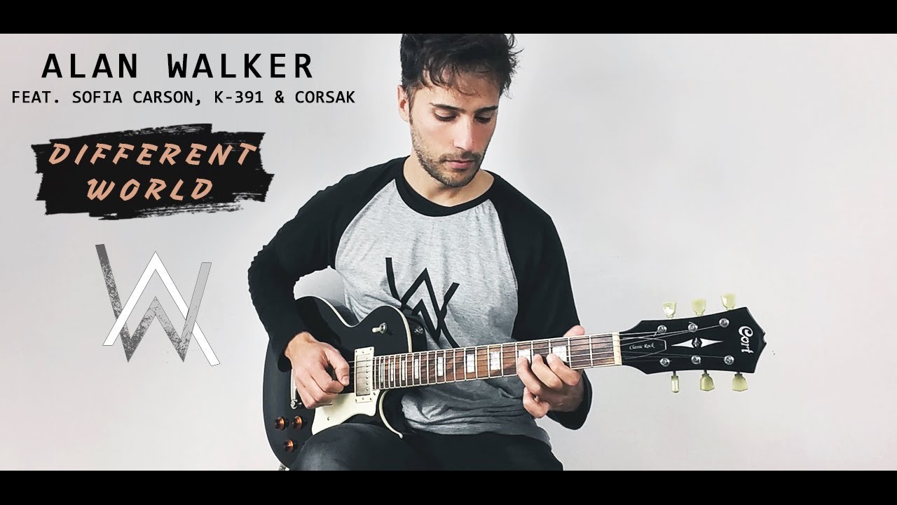 Alan Walker - DIFFERENT WORLD - Electric Guitar Cover