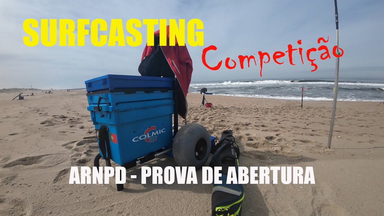 SURFCASTING COMPETIÇÃO  PROVA ABERTURA ARNPD