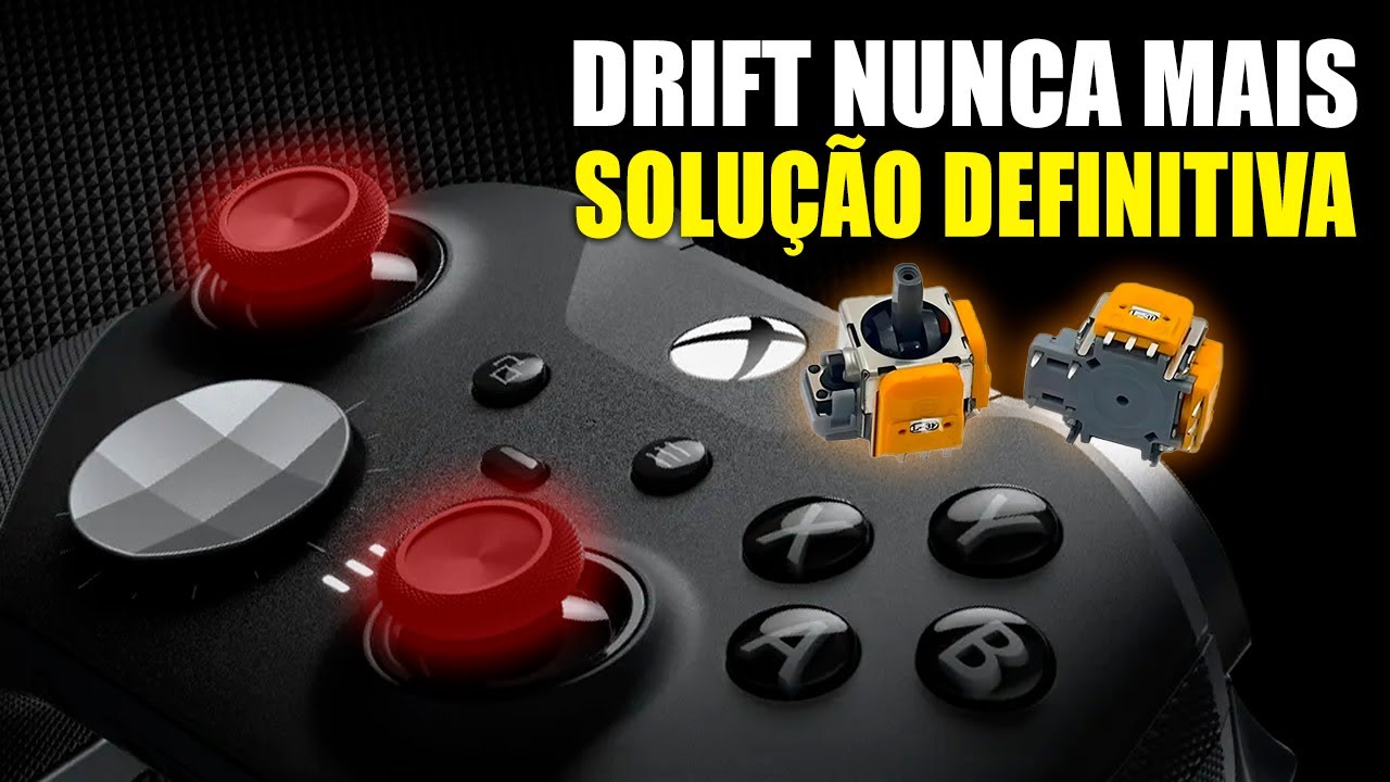 RESOLVENDO DRIFT NOS CONTROLES DE PLAYSTATION E XBOX   HALL EFFECT   ANALÓGICO MAGNÉTICO   SENSOR HA