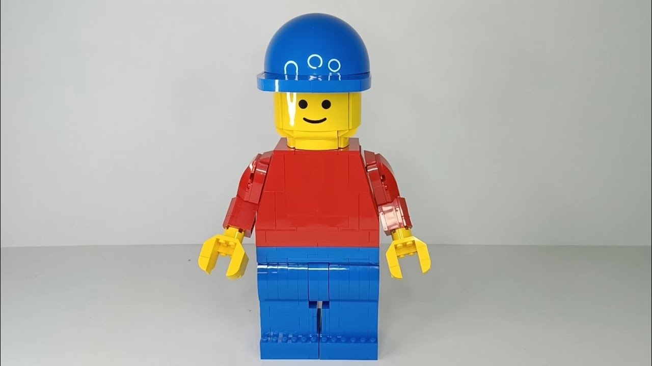 Lego 40649 Up-Scaled LEGO® Minifigure Speed Build & Review ASMR