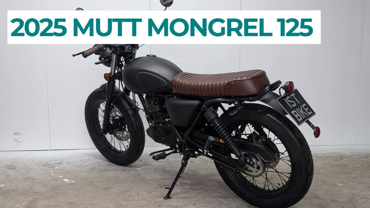 2025 Mutt Mongrel 125cc - Walk Around & Startup