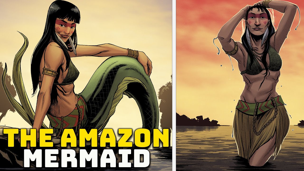 The Mermaid of Amazon Folklore - Iara - Brazilian Mythology