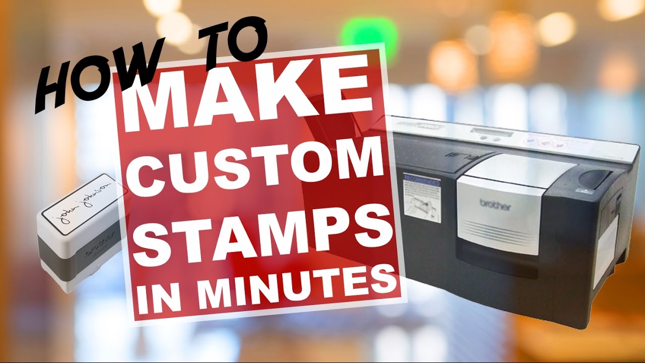 How to Make Custom Rubber Stamp in Minutes - Stampcreator Pro